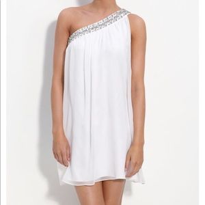 Calvin Klein one shoulder dress